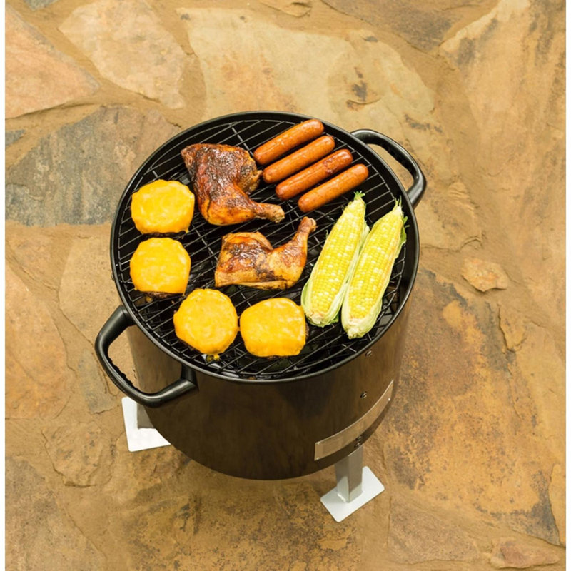 Masterbuilt John McLemore Signature Series Black Charcoal Bullet Smoker Wayfair